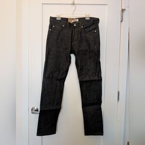 Naked & Famous Denim Black Jeans